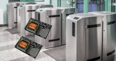 A graphic of Ag59800-LPB by SILVERTEL and an access control system.