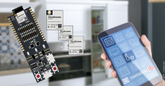 These modules are available in two configurations: with an integrated PCB antenna or with an RF antenna connector.