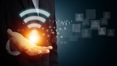 Dieses Bild zeigt ein Wi-Fi Wireless Konzept.
